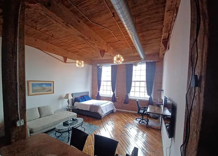 Detroit Artsy Industrial Loft